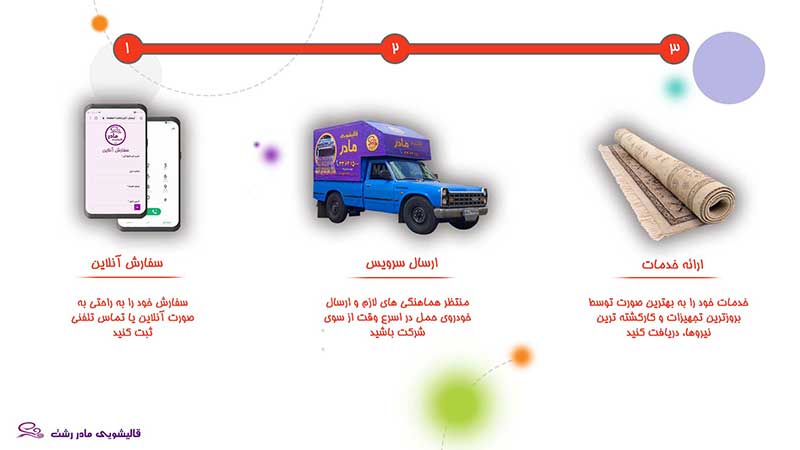 قالیشویی آنلاین مادر رشت